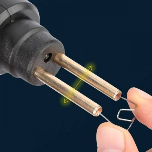 Plastiko virinimo kabės 0,8 mm - Segtukas suvirinimo aparatui -