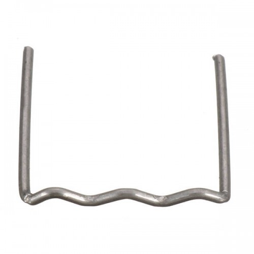 Plastikinės sąvaržėlės - plokščia 0,8 mm - Segtukas suvirinimo
