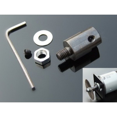 Diskinio pjūklo stebulė 5,0 mm variklio velenui, skirta M6