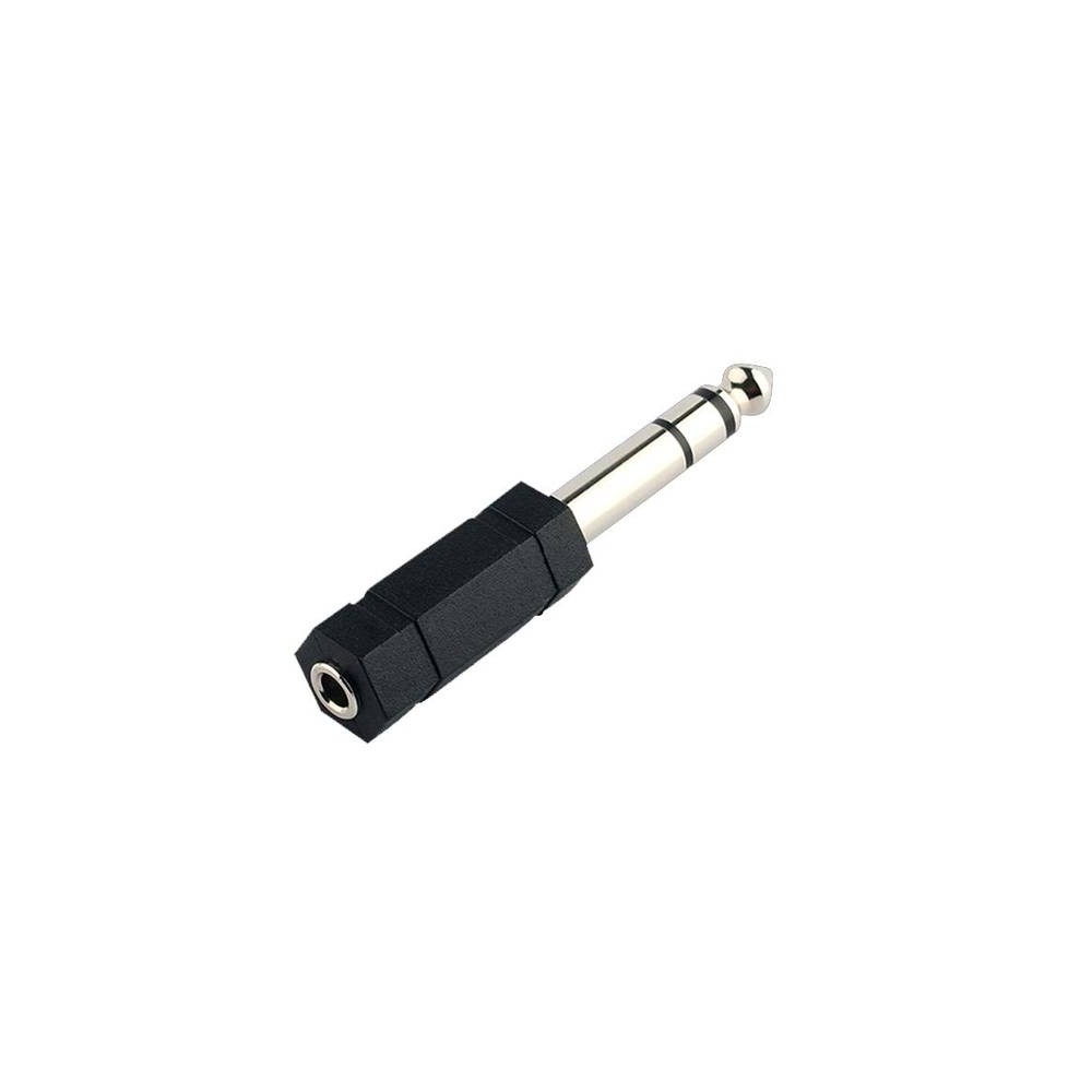 Jack garso adapteris - 6,3 mm kištukas 3,5 mm lizdas -