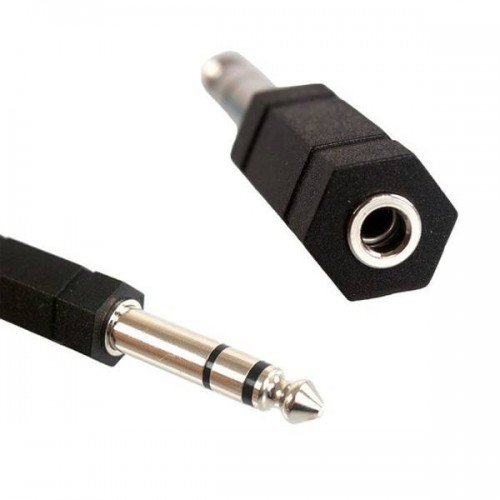 Jack garso adapteris - 6,3 mm kištukas 3,5 mm lizdas -
