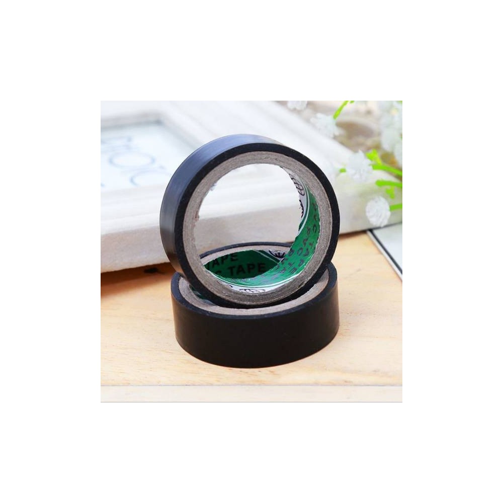Izoliacinė juosta 25 mm x 18 m - juoda - PVC apsauginė