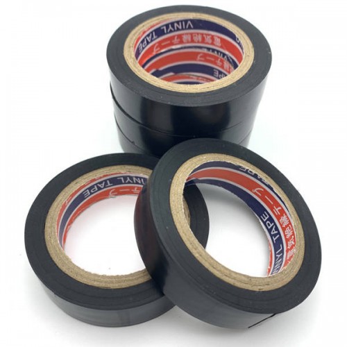 Izoliacinė juosta 25 mm x 18 m - juoda - PVC apsauginė