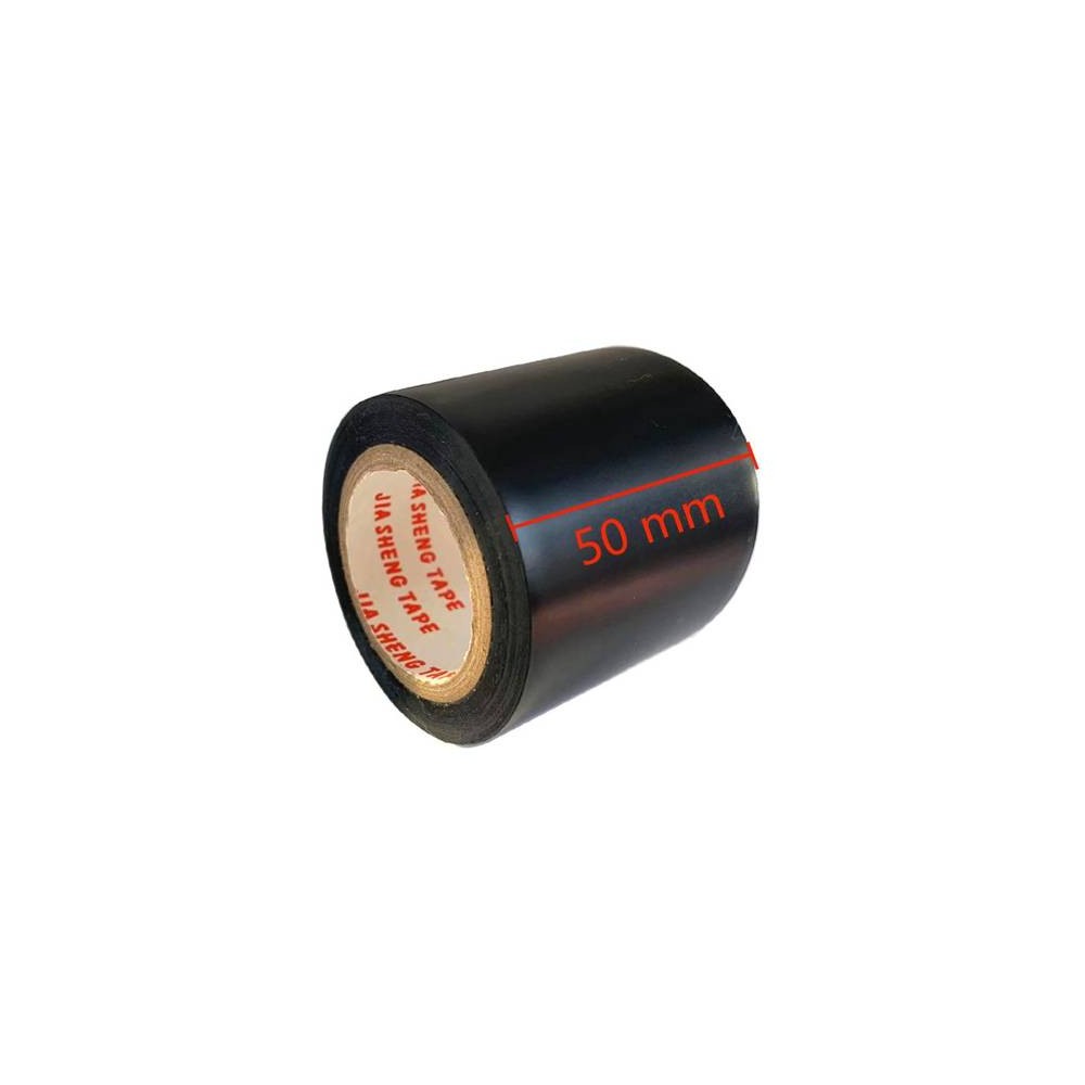 Izoliacinė juosta 50 mm x 20 m - juoda - PVC apsauginė