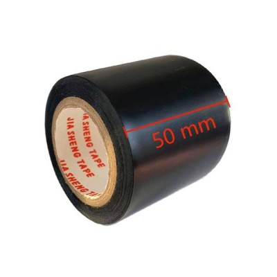 Izoliacinė juosta 50 mm x 20 m - juoda - PVC apsauginė
