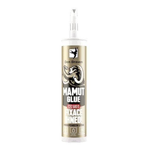 Klijai MAMUT DEN BRAVEN balti 290ml-Statybinės cheminės