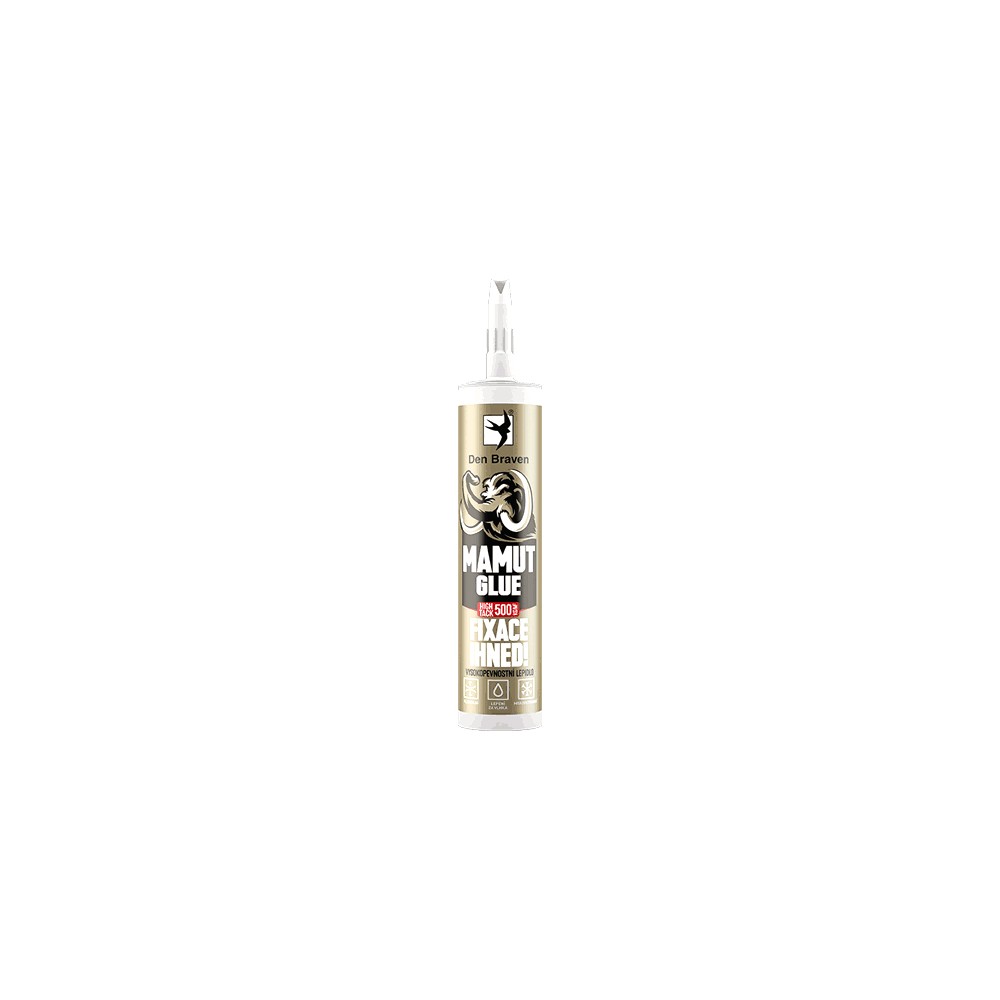 Klijai MAMUT DEN BRAVEN balti 290ml-Statybinės cheminės