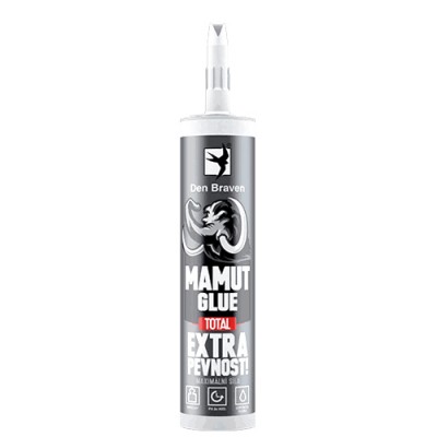 Klijai MAMUT TOTAL DEN BRAVEN balti 290ml-Statybinės cheminės