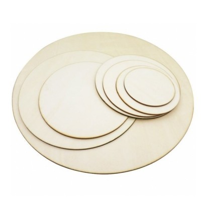 Apvali fanera 200x2 mm - Lenta drožybai ir dekupažui -