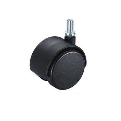 Baldų ratukai, skirti spintelės kėdei 39 mm - sukamieji ratukai