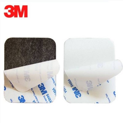 Dvipusė mikroguma su klijais 2 mm fi-25 mm juodos spalvos - 3M