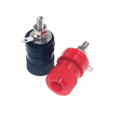 Garso garsiakalbio lizdas 4MM - JS-999B - bananinė jungtis -