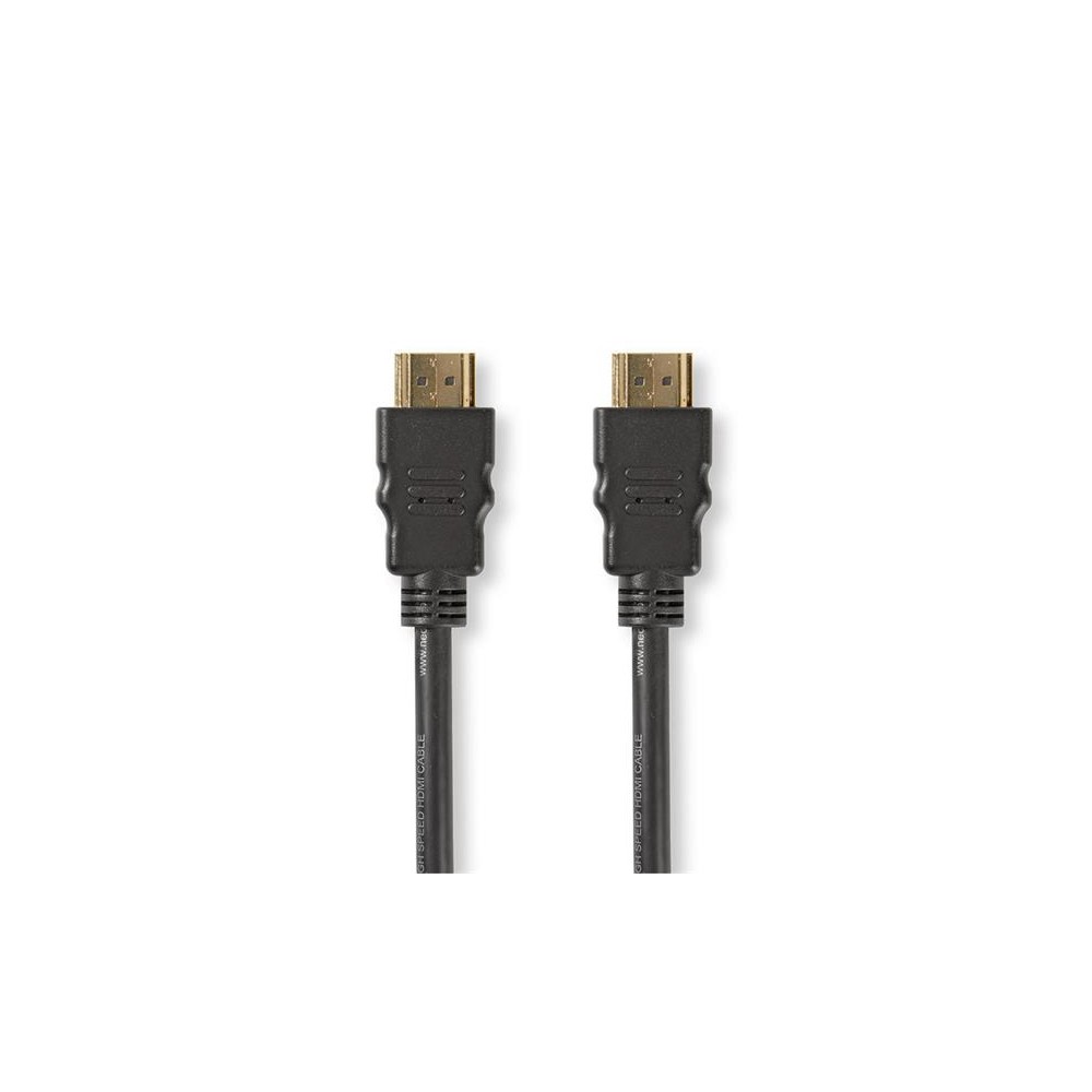 Kabelis HDMI 1,5 m NEDIS CVGT34001BK15-Kabeliai HDMI / HDMI