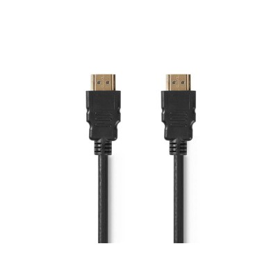 Kabelis HDMI 1m NEDIS CVGT34000BK10-Kabeliai HDMI / HDMI