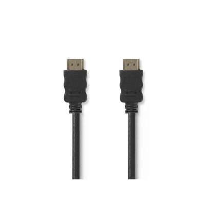 Kabelis HDMI 2 m NEDIS CVGT34000BK20-Kabeliai HDMI / HDMI