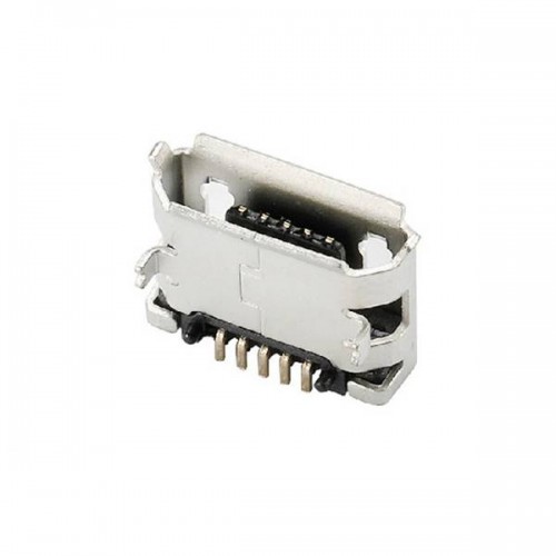 Micro USB 5PIN lizdas 2-dIP kojelės - 10 vnt-Pagrindinis