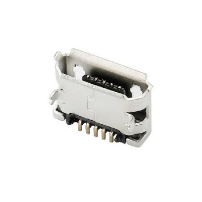 Micro USB 5PIN lizdas 2-dIP kojelės - 10 vnt-Pagrindinis