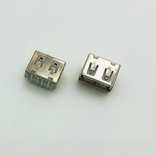 USB vidinis lizdas AF10.0 trumpas korpusas 2-dIP kojelės - 10