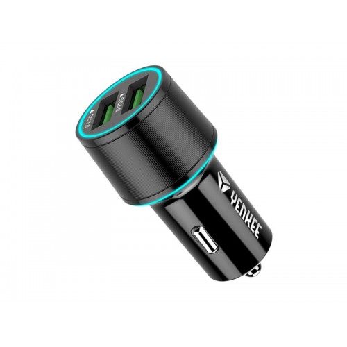 Automobilinis USB adapteris YENKEE YAC 2136-Automobiliniai USB