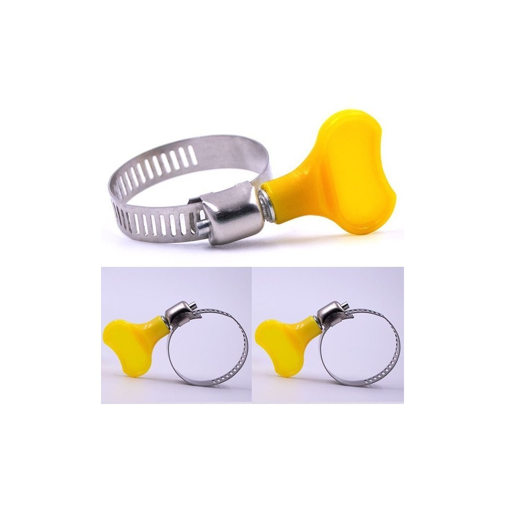 Drugelio formos spaustukas 13x19 mm - metalinis sliekinis