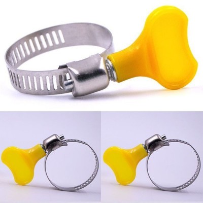 Drugelio formos spaustukas 13x19 mm - metalinis sliekinis