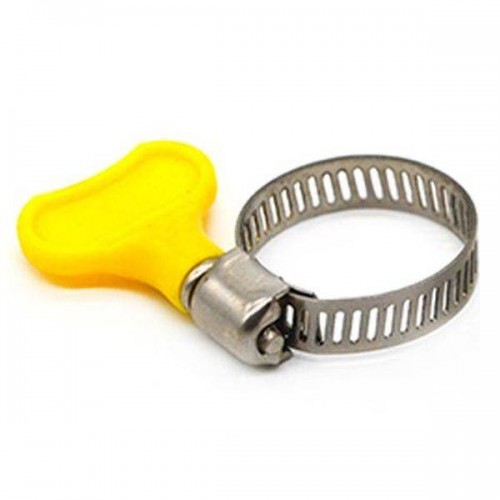 Drugelio formos spaustukas 13x19 mm - metalinis sliekinis