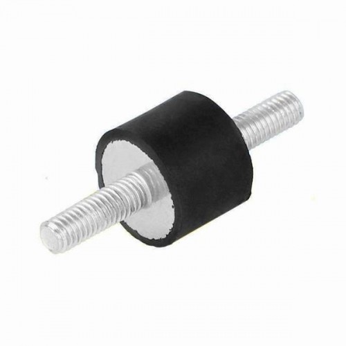 Cilindrinis amortizatorius 20x15mm M6 - Amortizatorius -