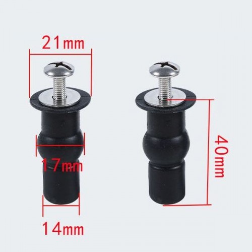 Išplėtimo varžtas klozeto sėdynei tvirtinti 14 mm - varžtai - 2