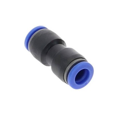 PU tiesi jungtis-10 mm - Pneumatinė greito atjungimo jungtis