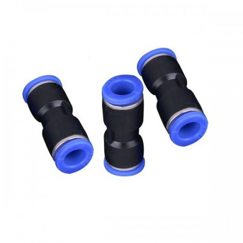 PU tiesi jungtis-10 mm - Pneumatinė greito atjungimo jungtis