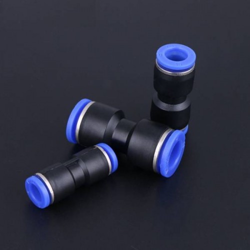 PU tiesi jungtis-10 mm - Pneumatinė greito atjungimo jungtis