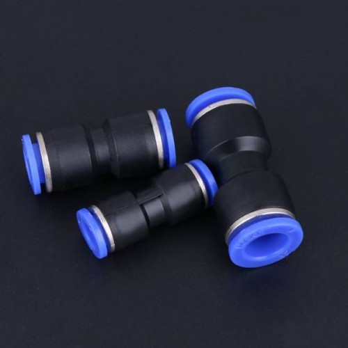 PU tiesi jungtis-10 mm - Pneumatinė greito atjungimo jungtis