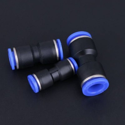 PU tiesi jungtis-10 mm - Pneumatinė greito atjungimo jungtis
