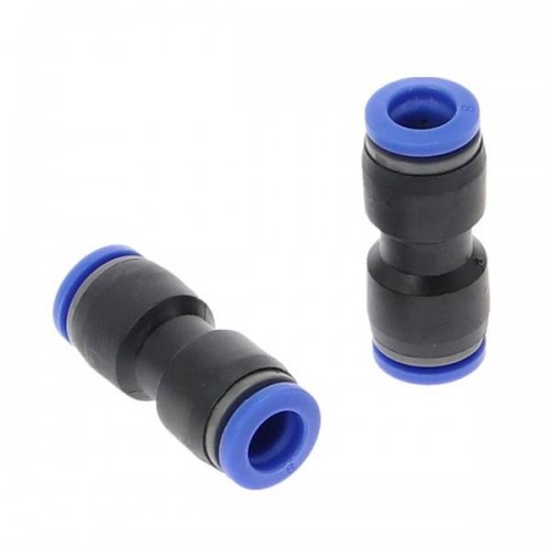 PU tiesi jungtis-10 mm - Pneumatinė greito atjungimo jungtis