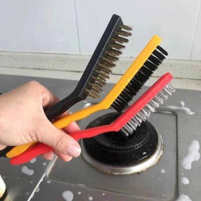 3 šepetėlių rinkinys 9 cm - Techniniai vieliniai šepečiai iš