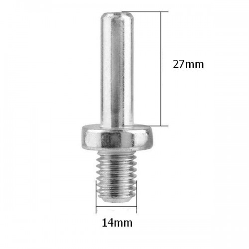 8 mm kotas - adapteris M14 sriegiui - gręžtuvams, šlifuokliams