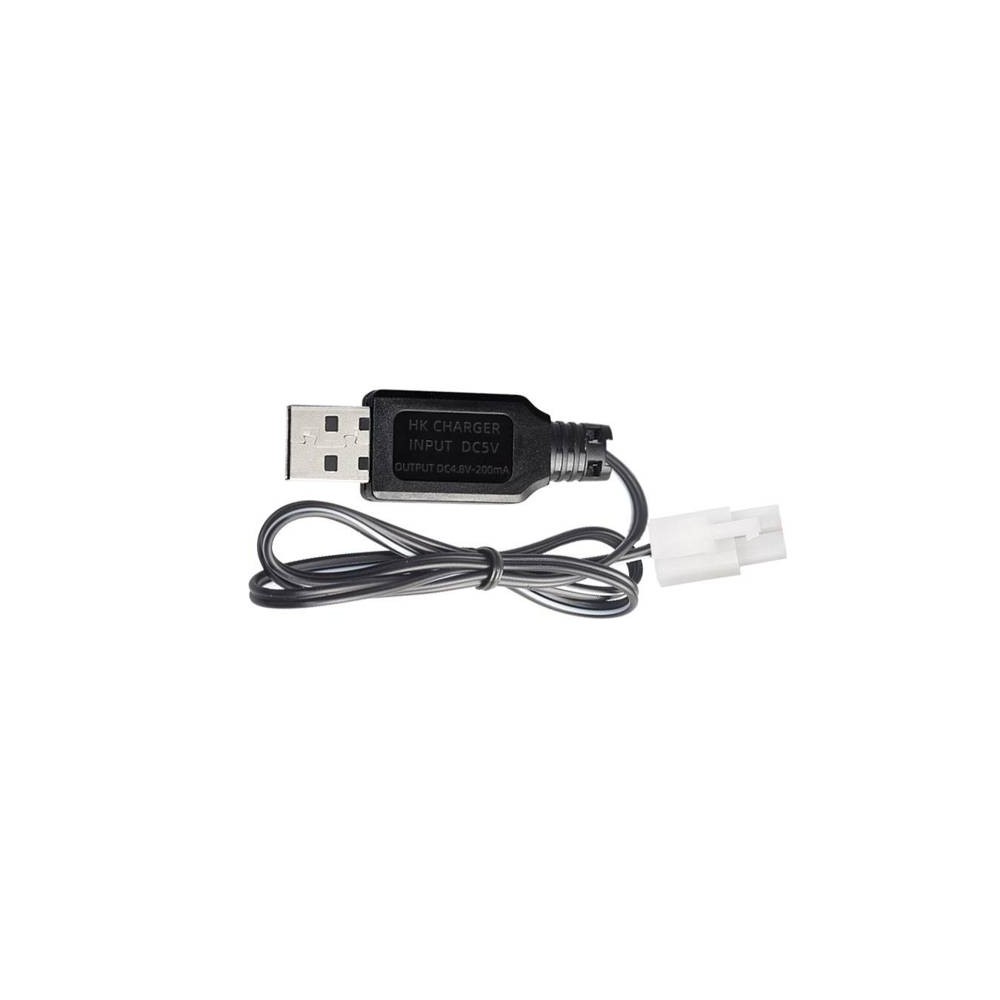 USB akumuliatoriaus įkroviklis - 4.8V - tamiya KET2P kištukas -