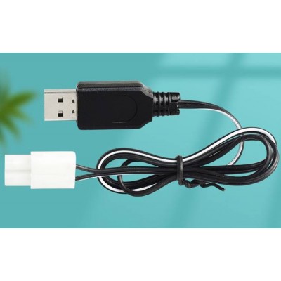 USB akumuliatoriaus įkroviklis - 4.8V - tamiya KET2P kištukas -