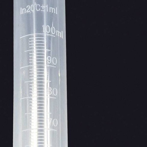 Plastikinė 100 ml matavimo taurė - Matavimo cilindras su