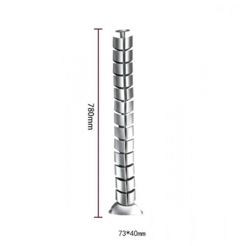 Vertikalus kabelių organizatorius 78cm - Stuburas - Kabelio