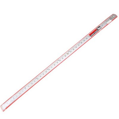 Metalinė liniuotė 100 cm - dvipusis - tikslus-Pagrindinis