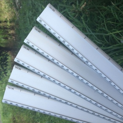Aliumininė liniuotė 30 cm 12 colių - spalvų rinkinys-Pagrindinis