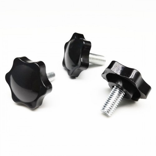 Žvaigždės formos rankenėlė M6x10 mm - rankenėlė, varžtas su
