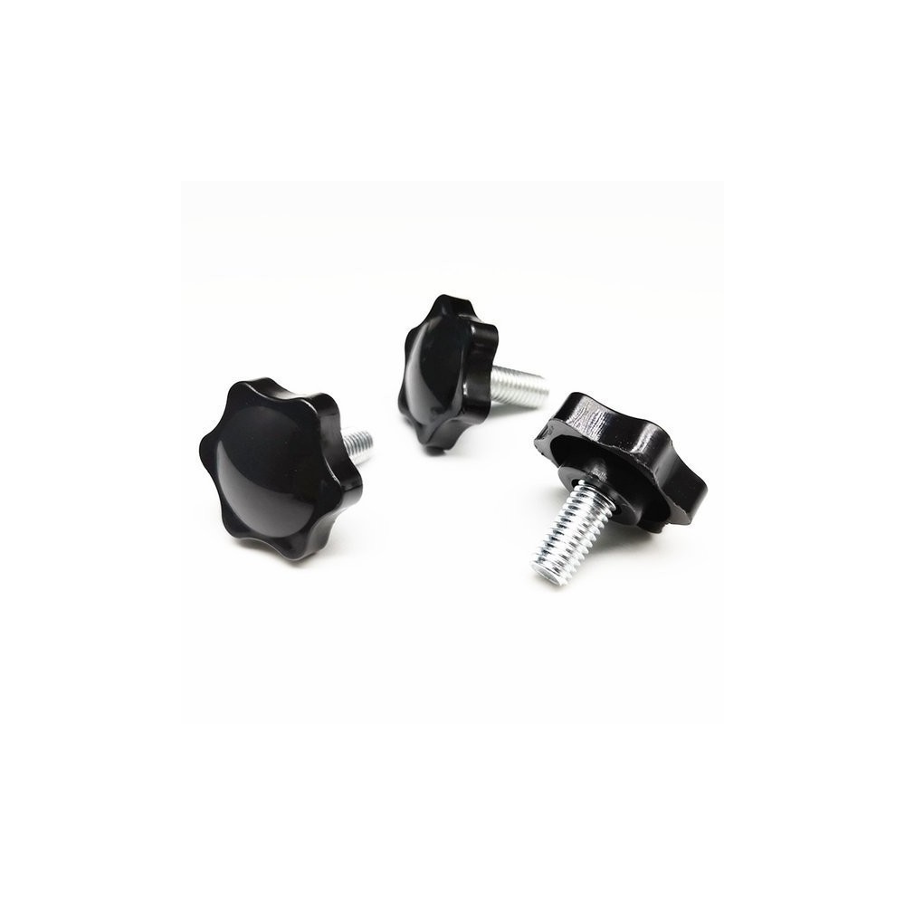 Žvaigždės formos rankenėlė M6x10 mm - rankenėlė, varžtas su