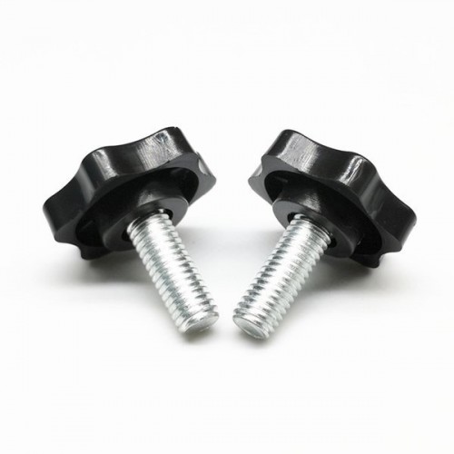 Žvaigždės formos rankenėlė M6x10 mm - rankenėlė, varžtas su