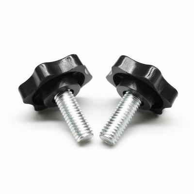 Žvaigždės formos rankenėlė M6x10 mm - rankenėlė, varžtas su