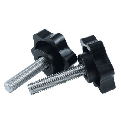 Žvaigždės formos rankenėlė M6x10 mm - rankenėlė, varžtas su