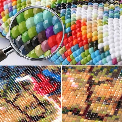 3D deimantų siuvinėjimas - 30x30 cm katė J577 - Išgraviruotas