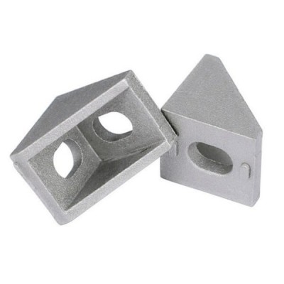 Kampinis laikiklis 20x20 mm M4, skirtas aliuminio profiliams