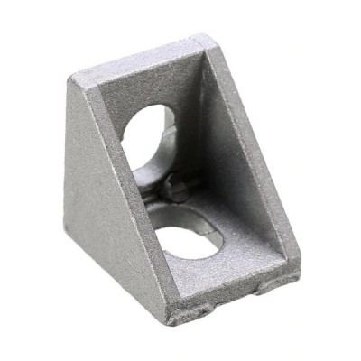 Kampinis laikiklis 20x20 mm M4, skirtas aliuminio profiliams
